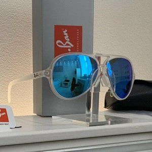 🔥Ray Ban RB 4125 CATS 5000 646/17 BLUE